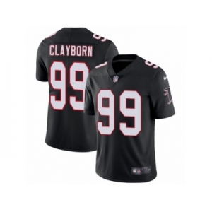 Men's Nike Atlanta Falcons #99 Adrian Clayborn Vapor Untouchable Limited Black Alternate NFL Jersey
