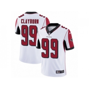 Men's Nike Atlanta Falcons #99 Adrian Clayborn Vapor Untouchable Limited White NFL Jersey