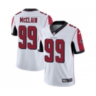 Men's Nike Atlanta Falcons #99 Terrell McClain White Vapor Untouchable Limited Player NFL Jersey