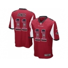 Nike Atlanta Falcons #11 Julio Jones Red Team Color Men's Stitched NFL Limited Strobe Jersey