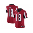 Nike Atlanta Falcons #18 Calvin Ridley Red Team Color Men Stitched NFL Vapor Untouchable Limited Jersey