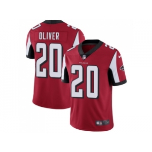 Nike Atlanta Falcons #20 Isaiah Oliver Red Team Color Men Stitched NFL Vapor Untouchable Limited Jersey