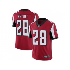 Nike Atlanta Falcons #28 Justin Bethel Red Team Color Men Stitched NFL Vapor Untouchable Limited Jersey