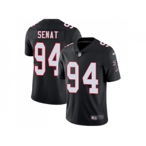 Nike Atlanta Falcons #94 Deadrin Senat Black Alternate Men Stitched NFL Vapor Untouchable Limited Jersey