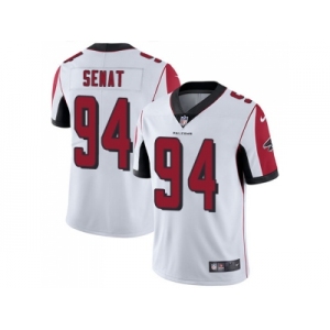 Nike Atlanta Falcons #94 Deadrin Senat White Men Stitched NFL Vapor Untouchable Limited Jersey