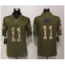 nike nfl jerseys atlanta falcons #11 jones army green[nike Limited Salute To Service]