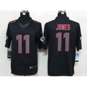 nike nfl jerseys atlanta falcons #11 jones black[nike limited]