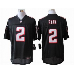 nike nfl jerseys atlanta falcons #2 matt ryan black[nike limited]