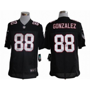 nike nfl jerseys atlanta falcons #88 tony gonzalez black[nike limited]