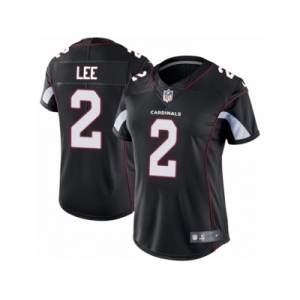 Women Nike Arizona Cardinals #2 Andy Lee Black Alternate Vapor Untouchable Limited Player NFL Jersey