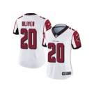 Women Nike Atlanta Falcons #20 Isaiah Oliver White Stitched NFL Vapor Untouchable Limited Jersey