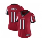 Women's Atlanta Falcons #11 Julio Jones Red Team Color Vapor Untouchable Limited Player Football Jersey