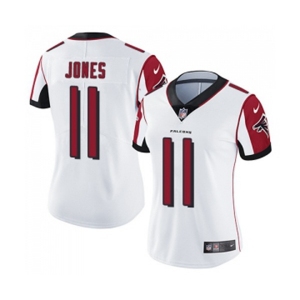 Women's Atlanta Falcons #11 Julio Jones White Vapor Untouchable Limited Player Football Jersey