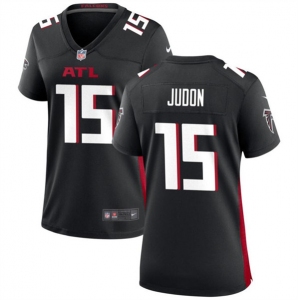 Women's Atlanta Falcons #15 Matthew Judon Black Stitched Jersey