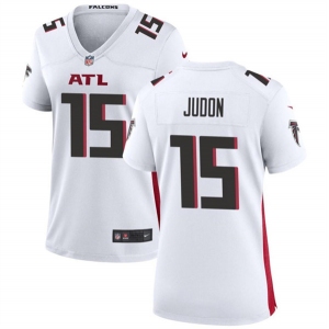 Women's Atlanta Falcons #15 Matthew Judon White Stitched Jersey