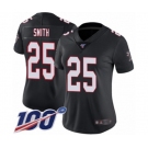 Women's Atlanta Falcons #25 Ito Smith Black Alternate Vapor Untouchable Limited Player 100th Season Football Jersey