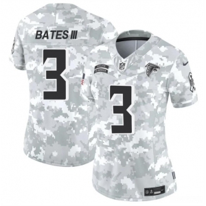 Women's Atlanta Falcons #3 Jessie Bates III 2024 F.U.S.E Arctic Camo Salute To Service Limited Stitched Football Jersey