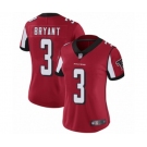 Women's Atlanta Falcons #3 Matt Bryant Red Team Color Vapor Untouchable Limited Player Football Jersey