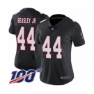 Women's Atlanta Falcons #44 Vic Beasley Black Alternate Vapor Untouchable Limited Player 100th Season Football Jersey