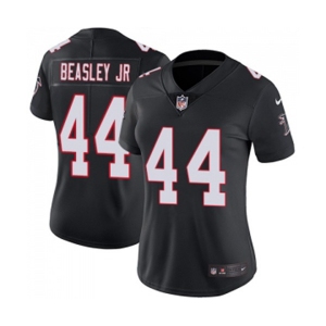 Women's Atlanta Falcons #44 Vic Beasley Black Alternate Vapor Untouchable Limited Player Football Jersey