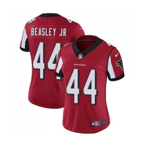 Women's Atlanta Falcons #44 Vic Beasley Red Team Color Vapor Untouchable Limited Player Football Jersey