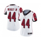 Women's Atlanta Falcons #44 Vic Beasley White Vapor Untouchable Limited Player Football Jersey