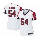 Women's Atlanta Falcons #54 Foye Oluokun Game White Football Jersey