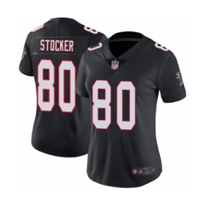 Women's Atlanta Falcons #80 Luke Stocker Black Alternate Vapor Untouchable Limited Player Football Jersey