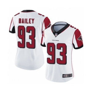 Women's Atlanta Falcons #93 Allen Bailey White Vapor Untouchable Limited Player Football Jersey