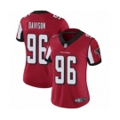 Women's Atlanta Falcons #96 Tyeler Davison Red Team Color Vapor Untouchable Limited Player Football Jersey