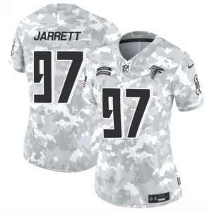 Women's Atlanta Falcons #97 Grady Jarrett 2024 F.U.S.E Arctic Camo Salute To Service Limited Stitched Football Jersey