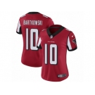 Women's Nike Atlanta Falcons #10 Steve Bartkowski Vapor Untouchable Limited Red Team Color NFL Jersey