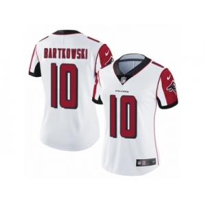 Women's Nike Atlanta Falcons #10 Steve Bartkowski Vapor Untouchable Limited White NFL Jersey