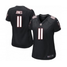 Women's Nike Atlanta Falcons #11 Julio Jones Black Alternate NFL Jersey