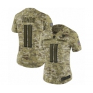 Women's Nike Atlanta Falcons #11 Julio Jones Limited Camo 2018 Salute to Service NFL Jersey