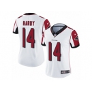 Women's Nike Atlanta Falcons #14 Justin Hardy Vapor Untouchable Limited White NFL Jersey