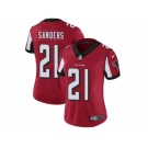 Women's Nike Atlanta Falcons #21 Deion Sanders Vapor Untouchable Limited Red Team Color NFL Jersey