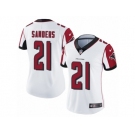 Women's Nike Atlanta Falcons #21 Deion Sanders Vapor Untouchable Limited White NFL Jersey