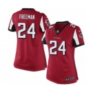 Women's Nike Atlanta Falcons #24 Devonta Freeman Red Team Color NFL Jersey