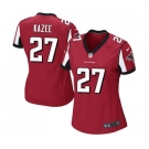 Women's Nike Atlanta Falcons #27 Damontae Kazee Game Red Team Color NFL Jersey