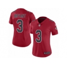 Women's Nike Atlanta Falcons #3 Matt Bryant Limited Red Rush NFL Jersey