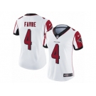 Women's Nike Atlanta Falcons #4 Brett Favre Limited White NFL Jersey