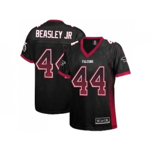 Women's Nike Atlanta Falcons #44 Vic Beasley Jr Black Alternate Stitched NFL Elite Drift Fashion Jersey