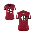 Women's Nike Atlanta Falcons #45 Deion Jones Red Team Color NFL Jersey