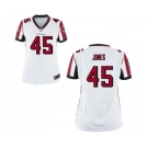 Women's Nike Atlanta Falcons #45 Deion Jones White NFL Jersey