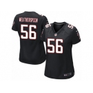 Women's Nike Atlanta Falcons #56 Sean Weatherspoon Limited Black Alternate NFL Jersey