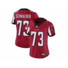 Women's Nike Atlanta Falcons #73 Ryan Schraeder Vapor Untouchable Limited Red Team Color NFL Jersey