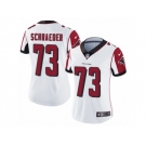 Women's Nike Atlanta Falcons #73 Ryan Schraeder Vapor Untouchable Limited White NFL Jersey