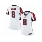 Women's Nike Atlanta Falcons #8 Matt Schaub Limited White NFL Jersey