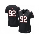 Women's Nike Atlanta Falcons #92 Dontari Poe Limited Black Alternate NFL Jersey